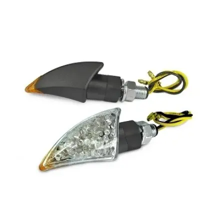 Versand Am Gleichen Tag Blinker mit LED schwarz (Stvo zulässig)