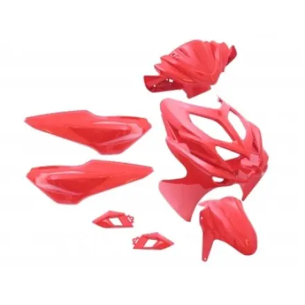 Zertifiziert Verkleidungskit 9 Teile Aerox ab 2013 rot