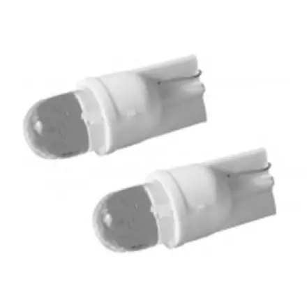 Super-Preis LED Birne T10 W2.1 - 12Voltweiss - 9,5 mm breit - 2 Stück