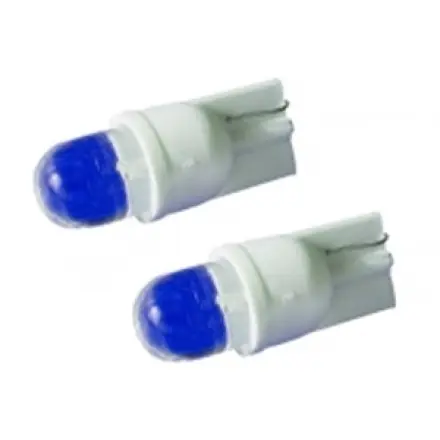 LED Birne T10 W2.1 - 12Voltblau - 9,5 mm breit - 2 Stück Begrenztes Angebot