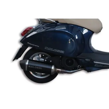 Wochenendangebot Auspuff Malossi RX Black Edition (E-Pass) - Vespa Primavera - Sprint 3V 125 150