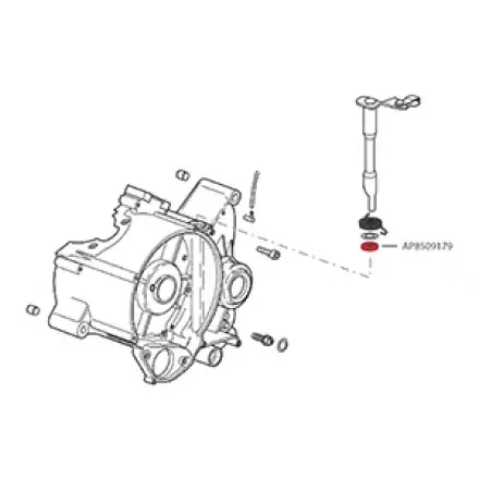 Dichtring Kupplungsausrückhebel original - AM6 Motor - Aprilia RS 50 - CPI SM - SX- SMX - Generic Trigger - Rieju SMX - Peugeot XP - XR Gratis Versand