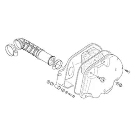 Jetzt Bestellen Luftfilter Gehäuse - Piaggio 250 - MP3 - X8 i.e. - Vespa GTS
