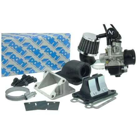 Big Valve Polini Membranumrüstsatz mit 21 mm Dellorto Vergaser Peugeot - Honda - Kymco Versand Am Gleichen Tag