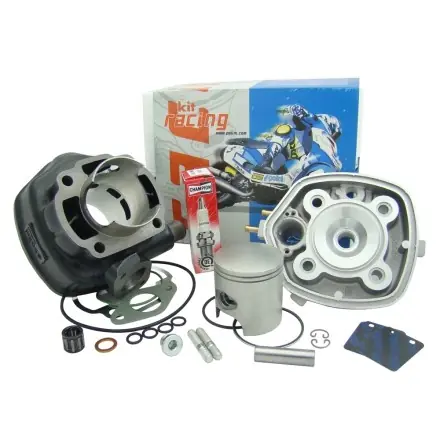 Zylinder Polini 70 ccm Corsa - Minarelli Wasser - Aerox - Nitro - Jog - Mach G - SR50 - F12 - F15 Begrenztes Angebot