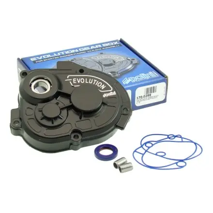 Getriebedeckel Polini Evolution - Piaggio Motor ab Bj 2000 - Runner - Storm - Stalker - NRG - TPH - ZIP - SR50 - Vespa LX - S Jetzt Kaufen