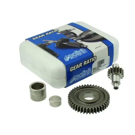 Top-Angebot Getriebe Polini sekundär 15/42- Minarelli - Aerox - Nitro - Ovetto - Jog - Mach G - SR50 - F12 - F15