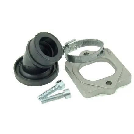 Ansaugstutzen Polini 360-GRAD- 21 mm - Piaggio - Runner - NRG - TPH - ICE - ET2 - ZIP - SR50 - SR50R - Jetforce - Speedfight 3 Markenprodukt