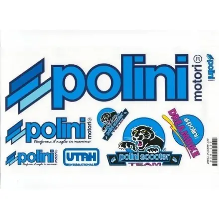 Polini Aufkleberset 8 Sticker Finale Aktion