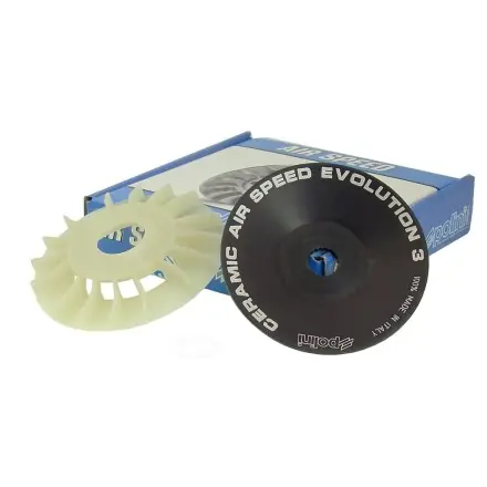 Variomatik Lüfterrad Polini Air Speed Evo3 Keramik - Minarelli - Aerox - Nitro - Ovetto - Jog - Mach G - Booster - SR50 - F12 - F15 Mega-Angebot