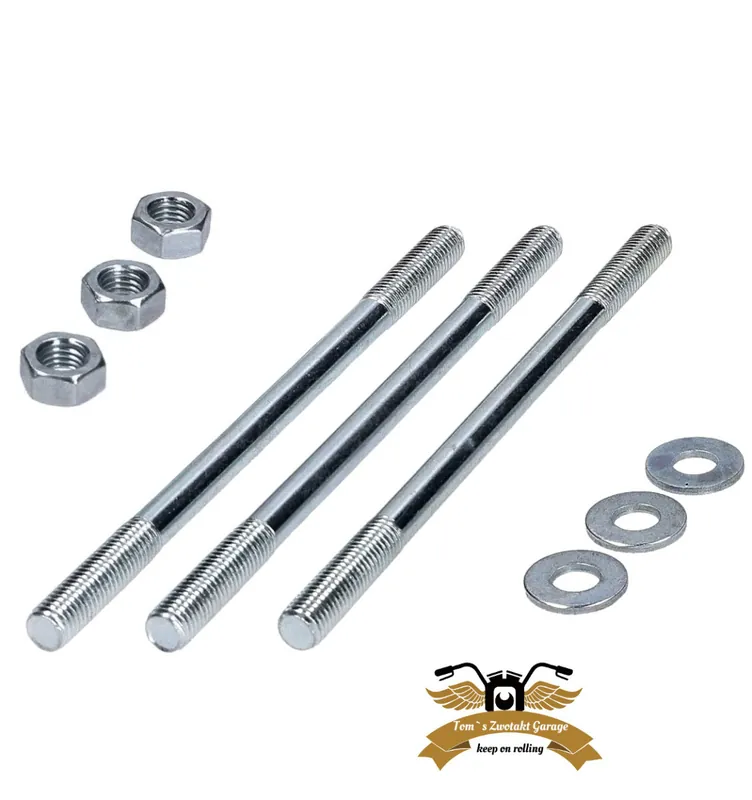 Zertifiziert Zylinder Stehbolzen Kit Schrauben Unterlegscheiben Kit Ciao, Bravo, -OEM-