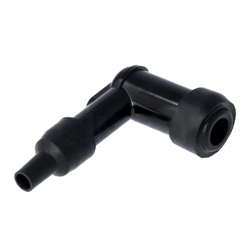 Zündkerzenstecker NGK LB05F 90° schwarz spritzwassergeschützt -NGK- Direkt Vom Hersteller