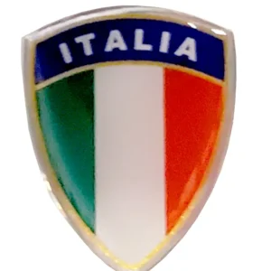 Piaggio Caio Bravo 3D Sticker Retro Squadrd 26x34 mm Scudetto -CIF- Markenware
