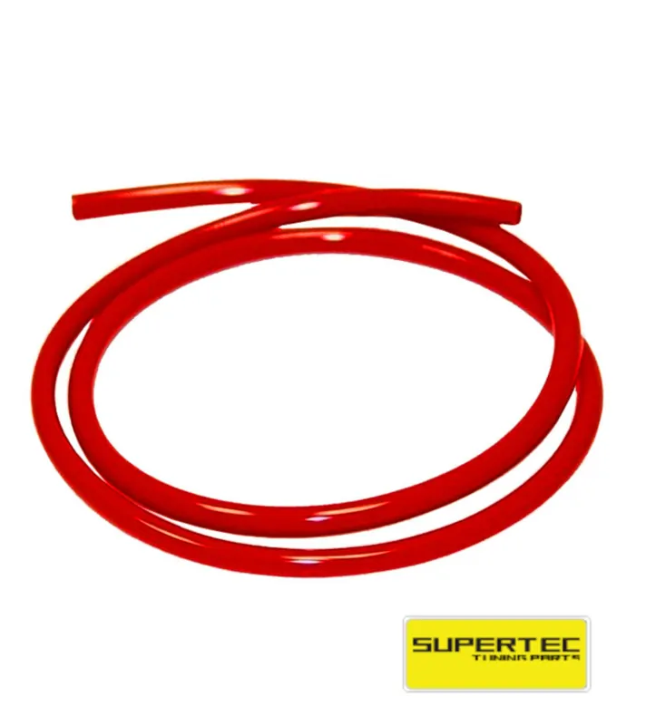 Benzinschlauch Premium dickwandig 5x8mm rot NBR 1m-40°-108° C Echt