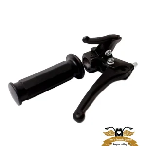 Bremsgriff mit Dekohebel Armatur schwaz Ciao, Bravo, Vespa SI -DMP- Zertifiziert