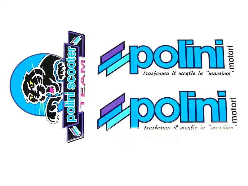 Nur Für Kurze Zeit Ciao Bravo Sticker Aufkleber Polini Team Logo Schriftzug