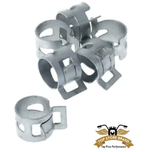 Top-Angebot 2 x Schlauchschelle 6,8-7,4mm Benzinschlauchschelle 6,5 mm verzinkt