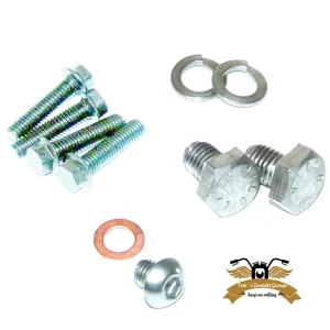 Schraubensatz Ciao Hinterrad/Getriebe, Ölschraube, Dichtung Befstigungssatz Kostenfreie Lieferung