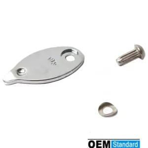 Lenkschloß Abdeckung oval 38x19mm Kerbnagel / Scheibe Ciao, Bravo -OEM- Heißes Angebot