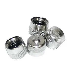 2 x Ventilkappe Ventil Deckel Metall mit Dichtung Ventildeckel Neu Im Sortiment