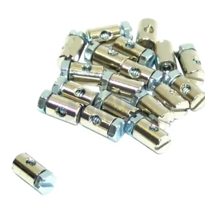 2 X Nippel Schraubnippel Klemmnippel Bowdenzug Seilzug 6 x 9 mm Preiswert