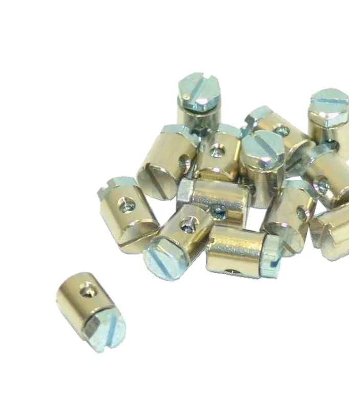 Top-Angebot 2 X Nippel Schraubnippel Klemmnippel Bowdenzug Seilzug 8 x 9 mm