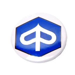 Ansteck Button Vespa Piaggio Logo Emblem Anstecknadel 37 mm Neu Im Sortiment
