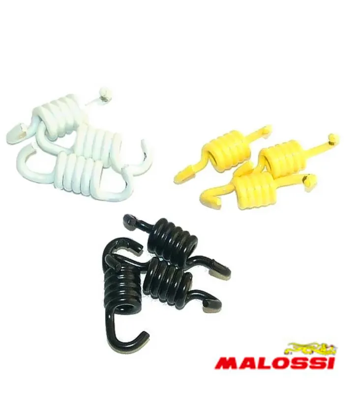 Neue Ware 3 x Kupplungsfedern Malossi Variator schwarz gelb weiß 297307 Ciao Bravo SI