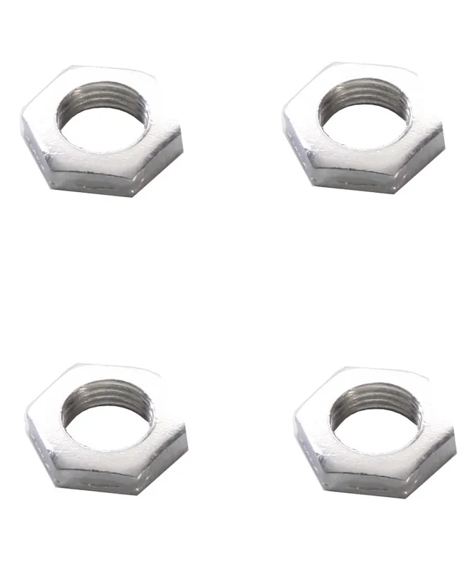 4 x M8 Mofa Moped Mutter niedrig Flachmutter sechskant Stahl DIN439 verzinkt Nur Für Kurze Zeit