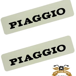 Begrenztes Angebot 2 x Ciao Piaggio Schriftzug 3D erhaben Metall Tankaufkleber Sticker -CIF-
