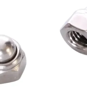 2 x Hutmutter M4 Edelstahl DIN 986 V2A selbstsichernd Mofa Moped Preisknaller