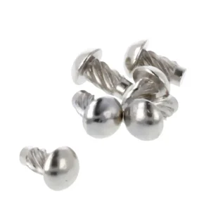 Nur Für Kurze Zeit Halbrundkerbnagel 3,5x6,5 mm Kerbniete Kerbnagel vernickelt