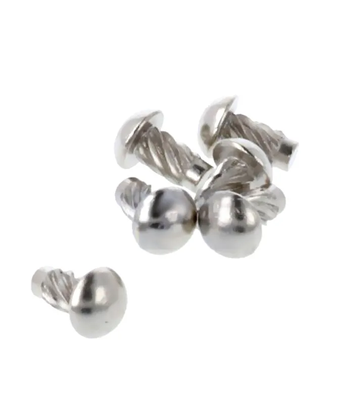 2 x Halbrundkerbnagel 1,1 x 7,1 mm Kerbniete Kerbnagel vernickelt Online Kaufen