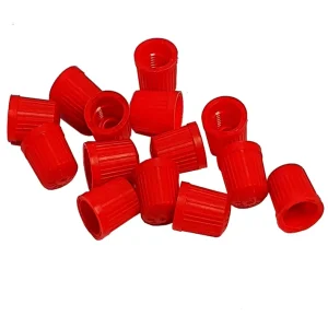 2 x Ventilkappe Ventildeckel Mofa Moped Kunststoff rot Preiswert