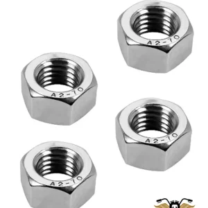 4x Sechskantmutter M8 Edelstahl DIN 934 A2 V2A rostfrei Moped Mofa Mokick Begrenztes Angebot