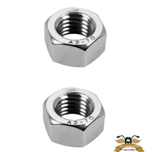 Top-Preis 2x Sechskantmutter M24 Edelstahl DIN 934 A2 V2A rostfrei Moped Mofa Mokick