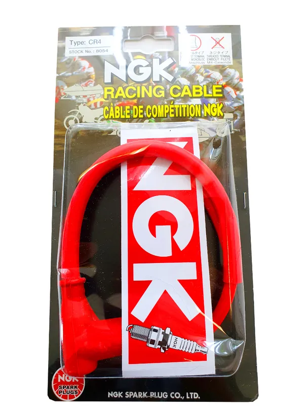 Begrenztes Angebot Zündkabel NGK Racing rot Silikon LZ05FM Zündkerzenstecker Kerzenstecker