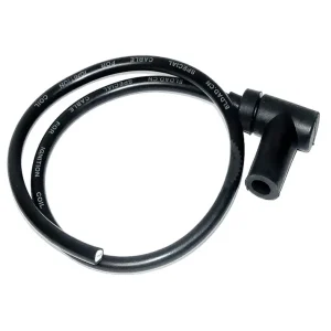 Zündkabel 50cm Silikon schwarz 7mm mit Zündkerzenstecker Piaggio Ciao Billig