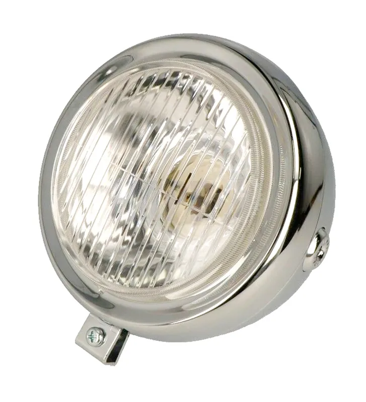Scheinwerfer rund Chrom Oldtimer Ø 130 mm Retreo Frontscheinwerfer Mega-Angebot