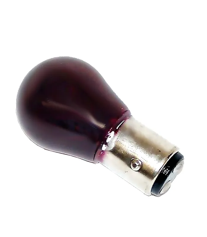 Super-Preis Birne rot BAY15D 12V 21/5W rot 26x45mm Glühbirne Mofa Moped Motorrad KFZ