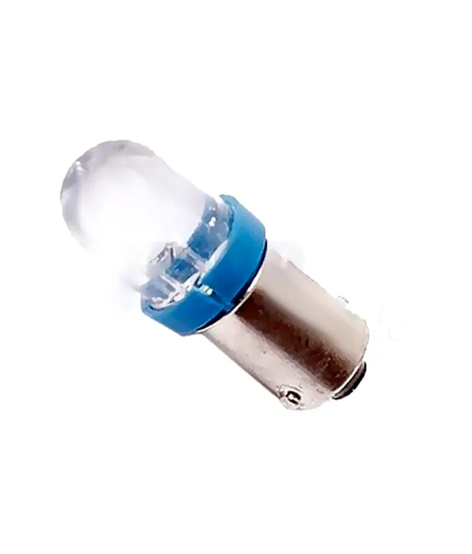 LED Birne BA9S 6V blau Lampe Mofa Moped Mokick Motorrad Geprüft