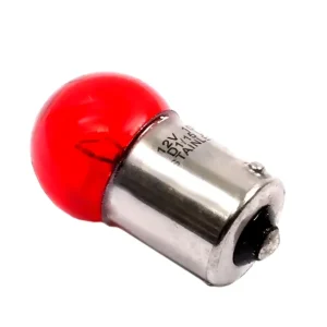 2 x Birne ROT BA15S 12V 10W Lampe Glühbirnen Mofa Moped Mokick Motorrad Günstig