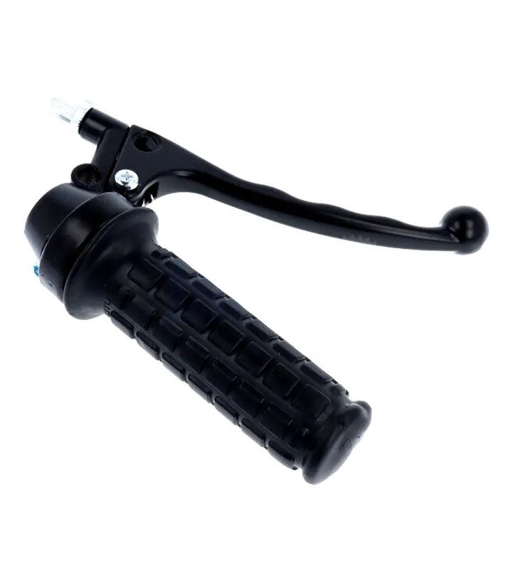 Bremsgriff / Gasgriff rechts schwarz 22mm Lenker Universal stabil -OEM- Expressversand