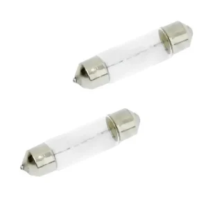 Sofort Bestellen 2 Stück Soffitte 8x31mm 12V 5W klar Birne Glühbirne Mofa Moped Mokick Glühbirne Lampe