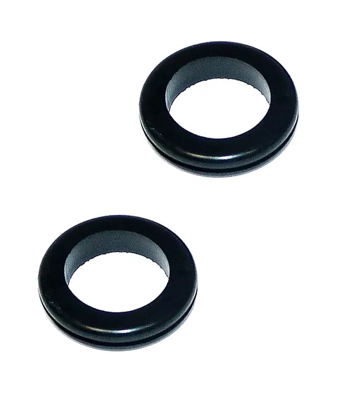 2 x Mofa Moped Gummi Tülle Durchgangstülle Kabeldurchführung Kabeltülle 24,7x32,0 mm Billig