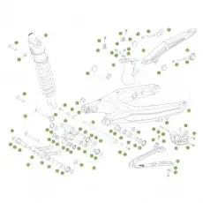 Sale Beta RR250 2T 13 Schwingarm/Federbein 1