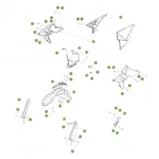 Neu Im Sortiment Beta RR250 2T 15 Verkleidung/Sitzbank/Tank 2