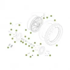 Jetzt Kaufen Beta RR250 2T 15 Hinterrad