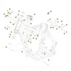 Beta RR250 2T 15 Rahmen/Ausleger Letzte Chance