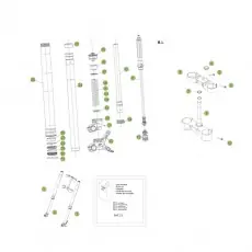 Kostenfreie Lieferung Beta RR250 2T 14 Gabel 1